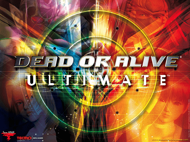 Dead or Alive Ultimate title screen for Xbox